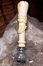 TRES BEAU SCEAU DE COLLECTION DEBUT 19em matrice en argent (4)