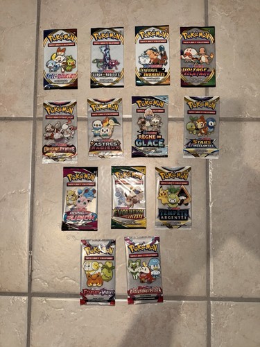 Lot boosters pokémon - lot,