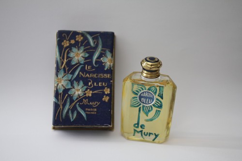 Flacon parfum narcisse bleu - narcisse,