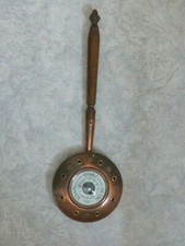 Bassinoire ancienne Baromètre