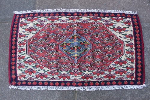 Tapis kilim oriental - fait, main