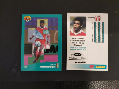 Sonny anderson panini football - sonny,