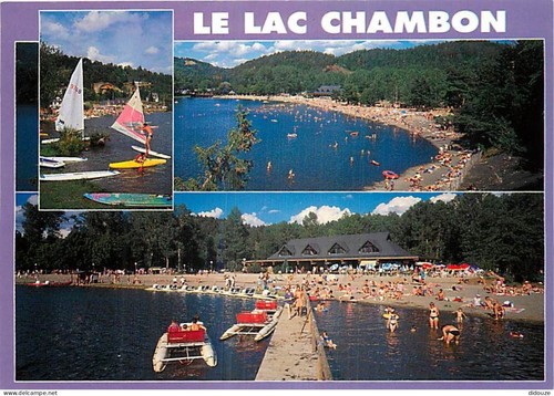 Carte postale lac - -, 63