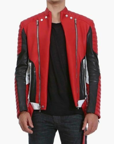 Veste cuir créateur - en,