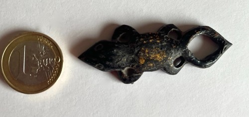 Grenouille stylisee bois - grenouille, bois/