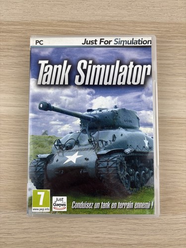 Tank simulator rom jeux - tank, cd-rom
