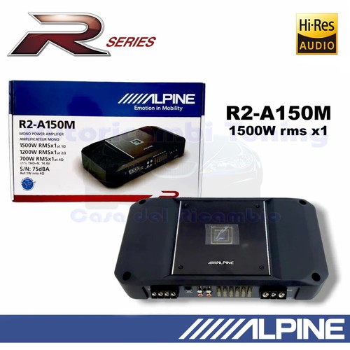 Amplificateur alpine a150m - alpine, r2-a150m