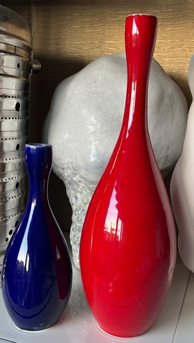 Paire vases bouteilles - paire, vases-bouteilles