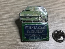pins FIAT UNO PATRICK LEZEAN Ets RUCHETON egf signé BADGES IMPACT. concession