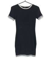GUESS Robe À Col Rond À Manches Courtes Femme Taille UK:10 - S