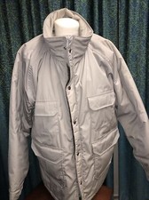 Woolrich Men's 2XL Full Zip Jacket Bomber Plaid Lined Grey XXL Rare 80’s