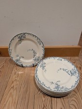 Assiettes plates anciennes - 10,