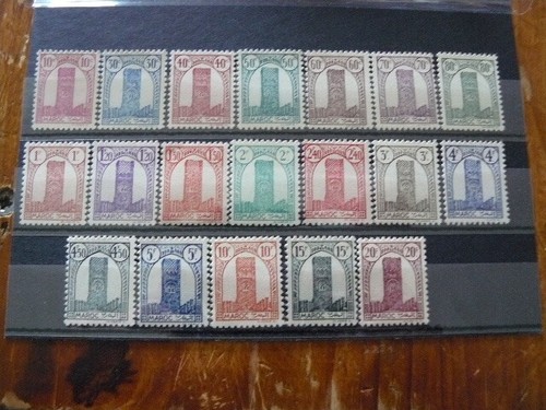 Maroc 204 222 neufs - 204, neufs**