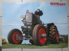 POSTER AGRICOLE & TRACTEUR S.F.V. H1 / LANZ BULLDOG & 57 x 42 cm