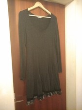 Robe en tricot anthracite taille L
