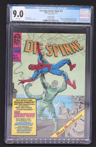 Amazing spider man cgc 9 - #20, 9.0