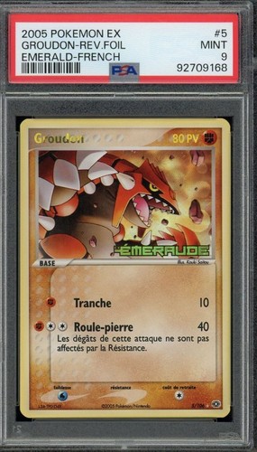 Carte pokémon groudon 106 - carte,