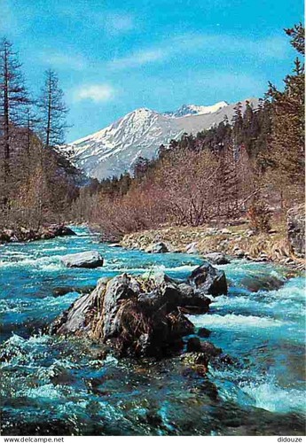 Carte postale alpes - postale,