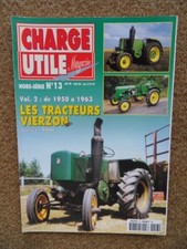 Charge utile magazine hors série n°13 Tracteurs Vierzon Vol 2 de 1950 à 1963