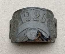 Vélo - Cycle : Plaque fiscale 1920