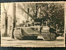 Photo ww2 Archive : Char Panzer TIGRE