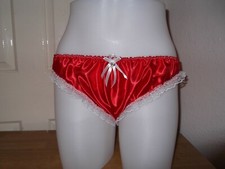 Ensemble soutien-gorge et culotte unisexe en satin et dentelle XMAS ~ SEXY ~ SISSY ~ FILLES ~ BÉBÉ ADULTE ~ TV / CD ~