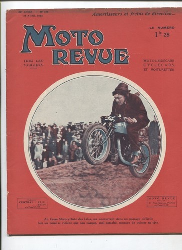 Moto revue 476 23 - moto, ;