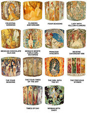 Mucha Abat-Jour Assorti Art Nouveau Alphonse Illustration Papier Peint & Posters