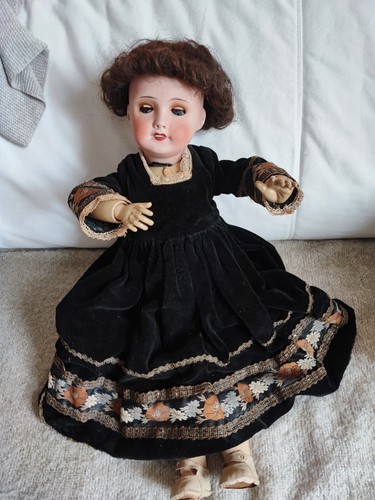 Poupée ancienne unis - poupée,