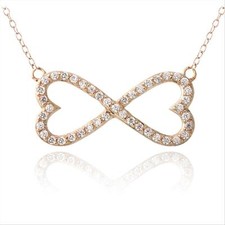 Or Rose Flash Zircon Cubique