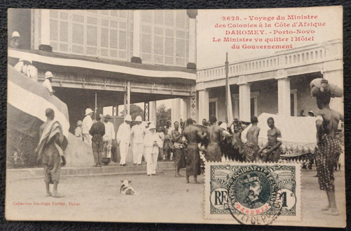 Cpa dahomey voyage du - -,