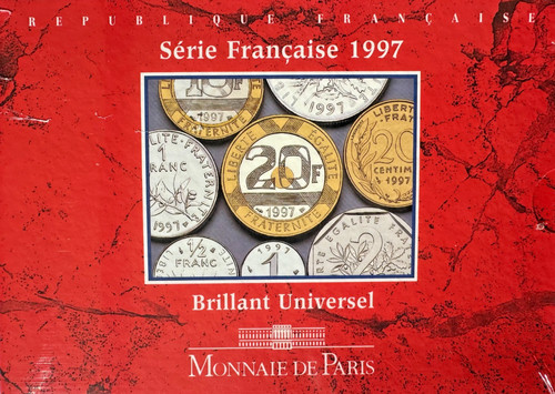 Série france 1997 brillant - france, en