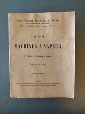 COURS DE MACHINES A VAPEUR