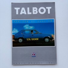 Brochure Catalogue - Talbot