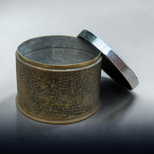 Boîte laiton trench art ww1 - boîte,