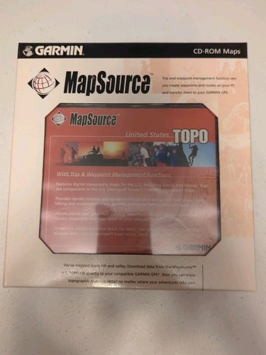 Garmin mapsource topo maps - mapsource,