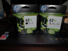 Lot cartouches HP 62 XL noire