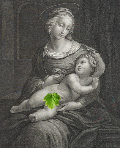 Raffaello sanzio vierge enfant - sanzio,