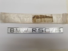 NOS TYPE PLATE PLAQUE SIGNALETIQUE BMW R50/5 51141257533 NEUF