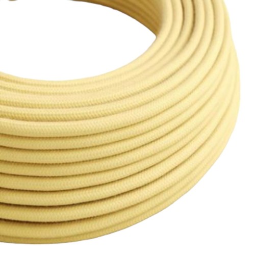 Câble textile rond coton - , et