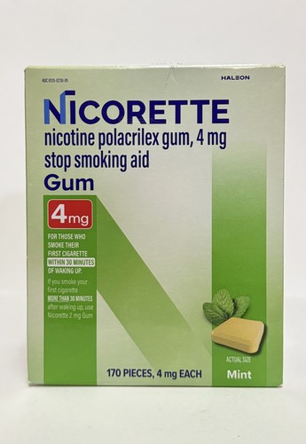 Nicorette nicotine gum stop - nicorette,