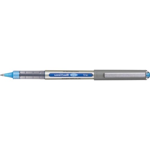 Stylo roller bleu clair - , uni