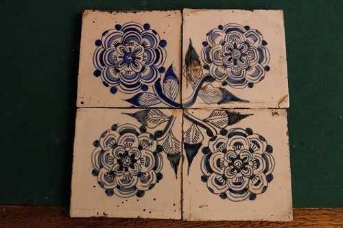 Ancien carrelage delft - de,
