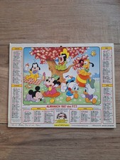 ALMANACH DES PTT 1987 WALT