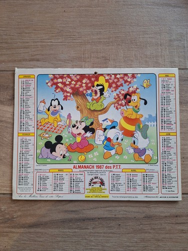 Almanach des ptt - 1987, walt