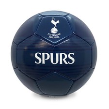 Tottenham Hotspur FC officiel - Ballon de foot avec blason - bleu - taille 4