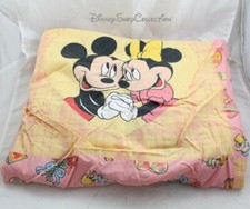 Drap housse matelas MICKEY FOR KIDS Disney Mickey et Minnie linge de lit 1 place