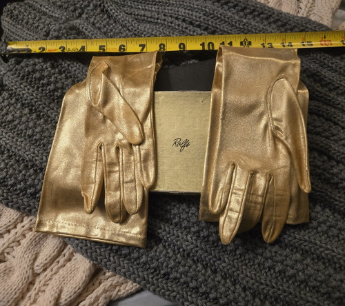 Gold lame opera length - gold, opera-length