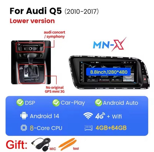 Autoradio audi 2009 2017 - autoradio, 2009-2017
