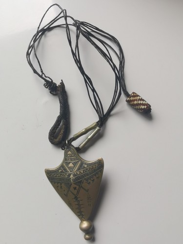 Rare collier touareg cordon - touareg,
